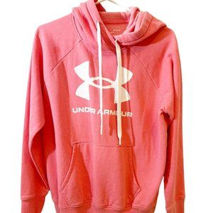 Women's Under Armour Coral MEDIUM Hoodie Good Condition